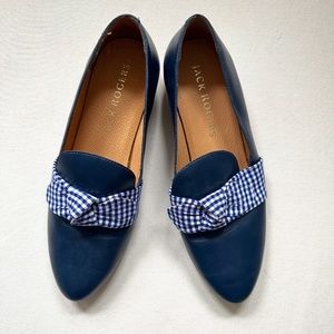 Jack Rogers Navy Flats